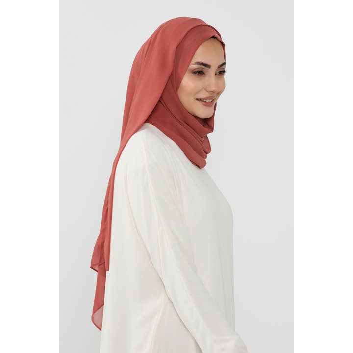 Aisha's Design - Wholesale Hijab – Women’s - Instant Chiffon Hijab Shawl for Women, Ready to Wear Lightweight Modest Scarf, Practical Slip-On Headscarf,PS-4962
