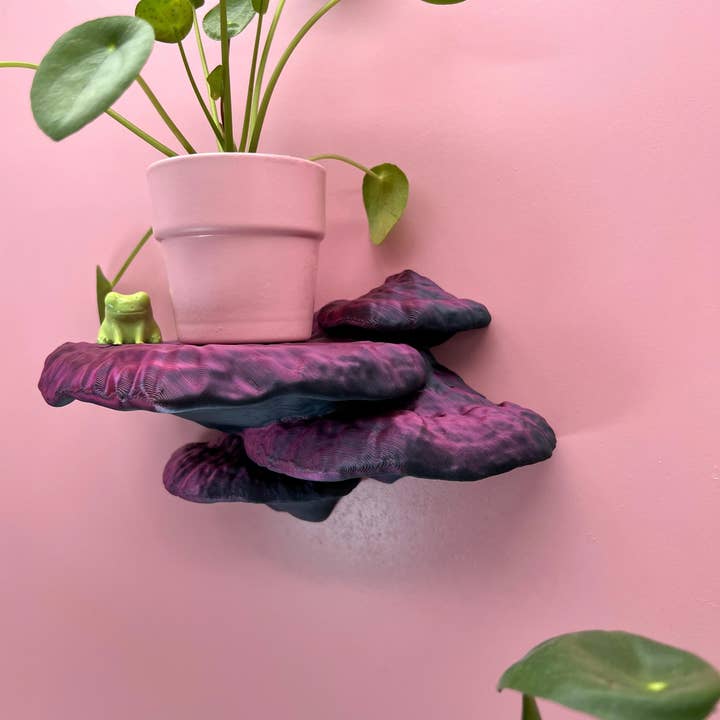 Roomberry - Wholesale Wall Mounted Shelf - Tree Sponge Mushroom Wall Shelf Set11