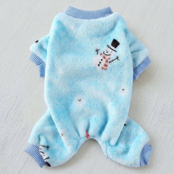 Festive Plush Pet Jumpsuit for Small Dogs for wholesale by kapeit