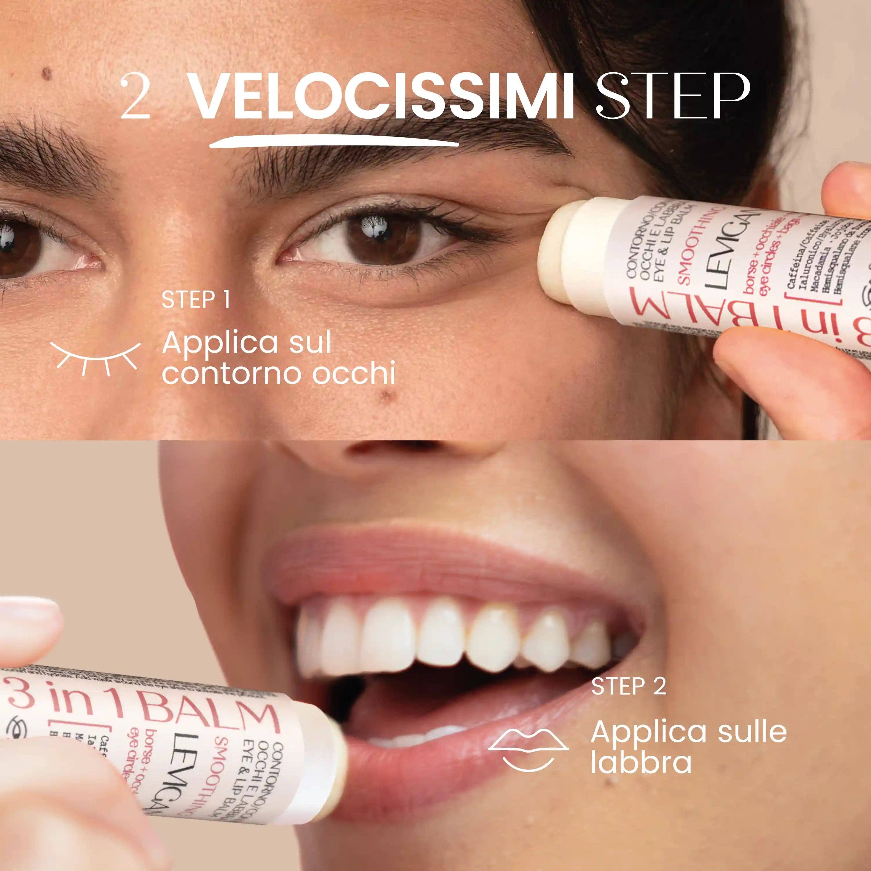 SENSO NATURALE – wholesale Ansiktsvård set/Kit – Kit rutin för närande anti-age för ögon, ansikte och läppar [3 produkter]4