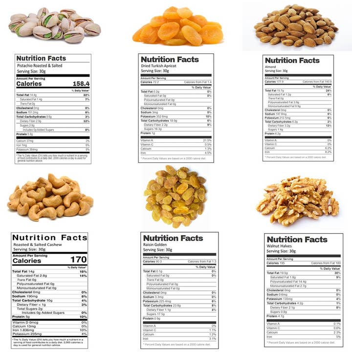 Aiva Products - Wholesale Nuts - Aiva Holiday Nuts Gift Basket | Fruit Nut Gift Box (1.8 lb)3