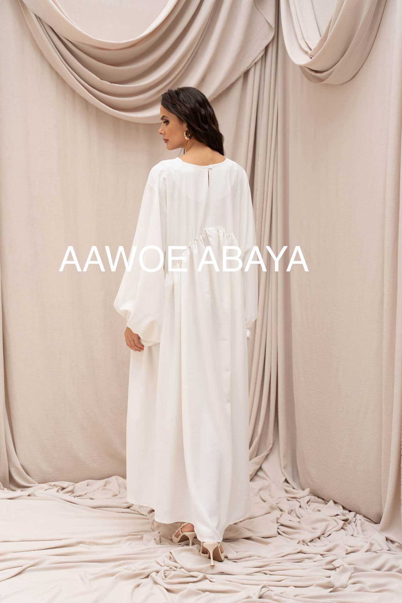 Aawoe Abaya - Wholesale Dress - Women's - Elegant Abaya Dress - 2466-ROB1