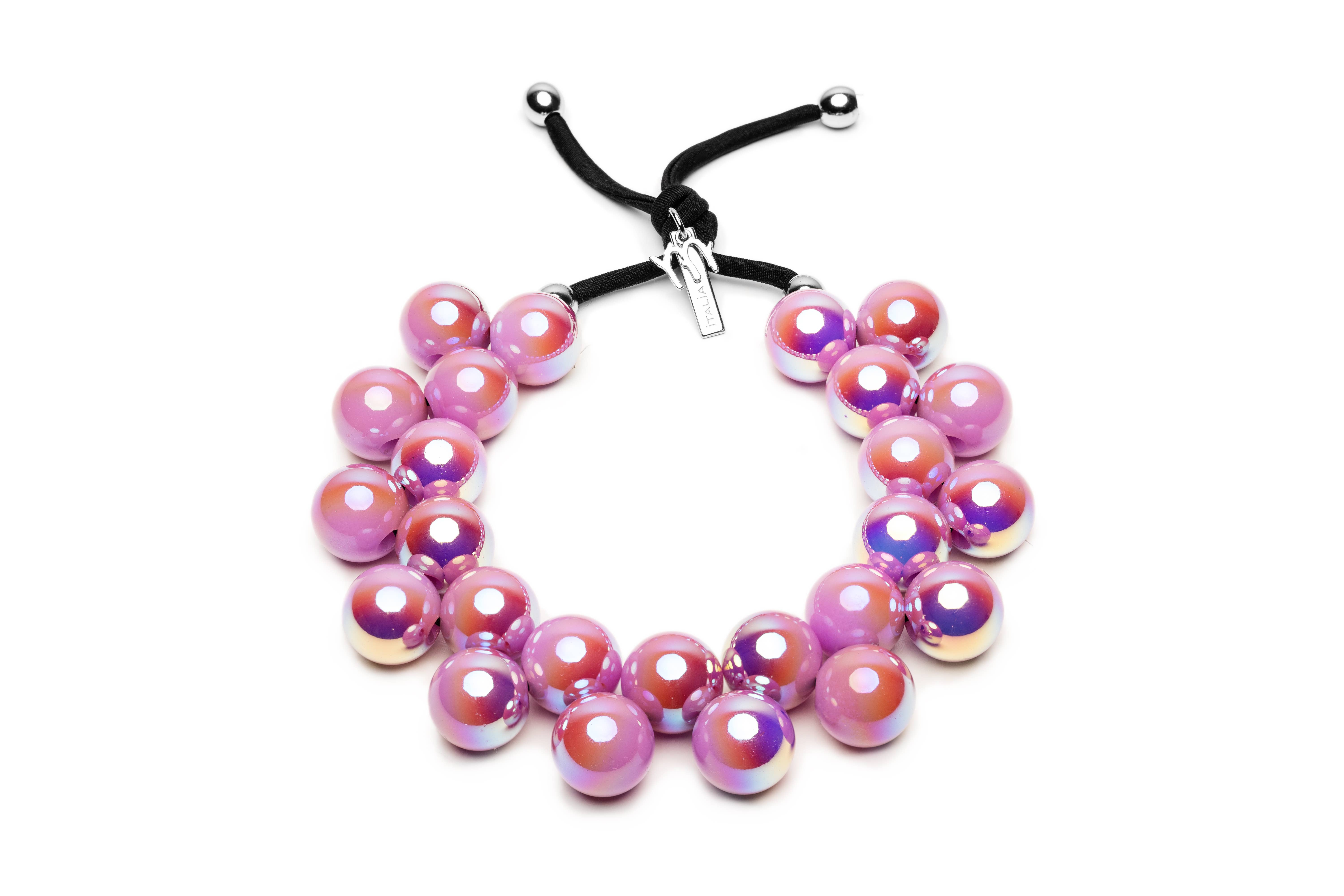 Mirta Accessori Moda - Wholesale Beaded/Pearl Necklace - Superstar Italian Creativity and Craftsmanship Necklace11