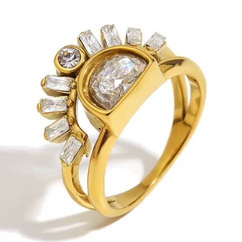 Sun Soul Australia - Wholesale Multi-Stone Ring - Lottie Ring0