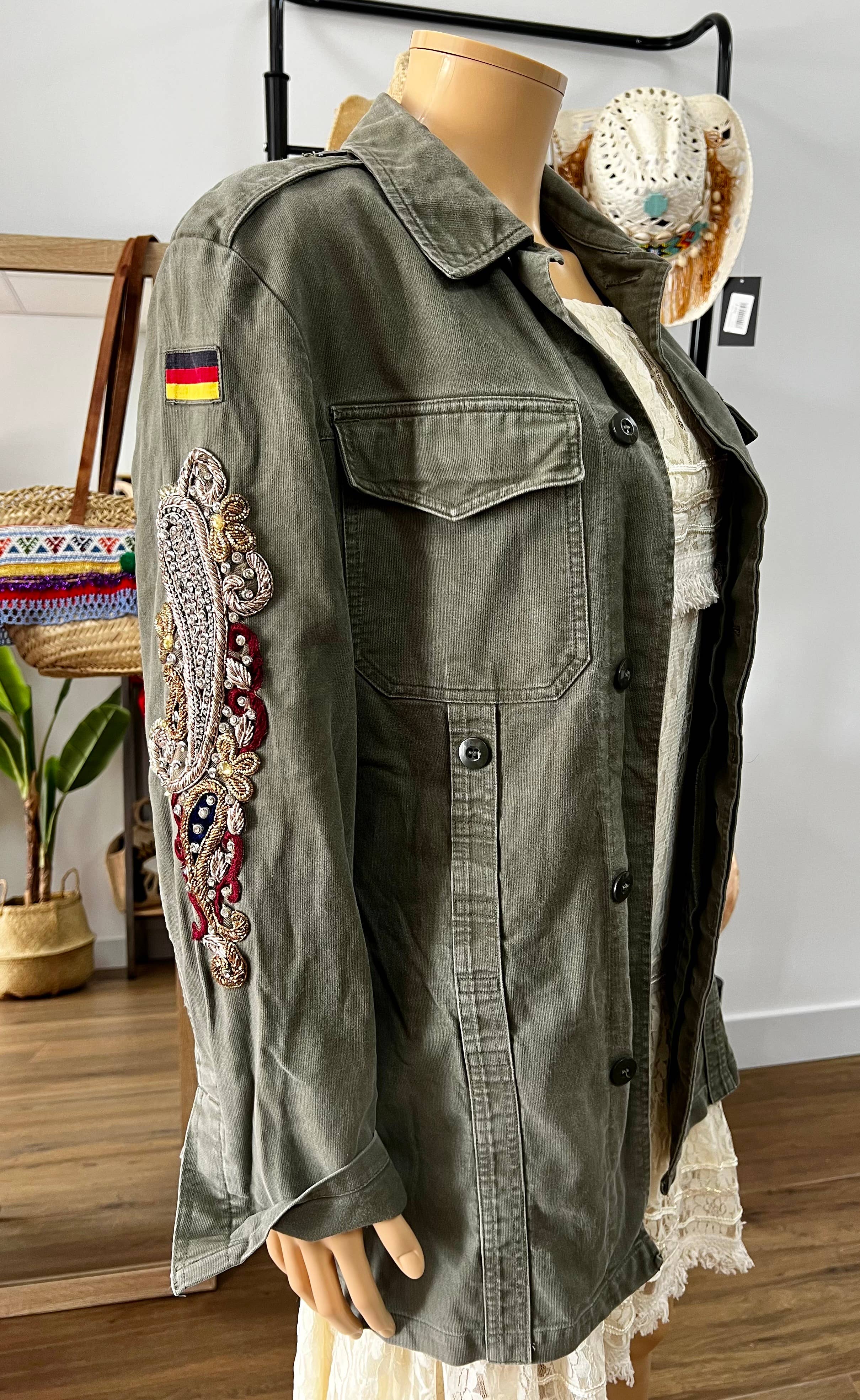 TABITHA - Wholesale Jacket - Women's - Army Vintage Jacket8