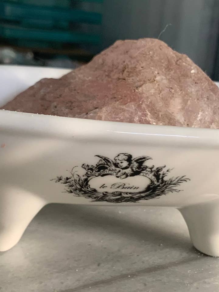 Vintage Soap Dish. Porcelain for wholesale by Nature's Weeds Organics