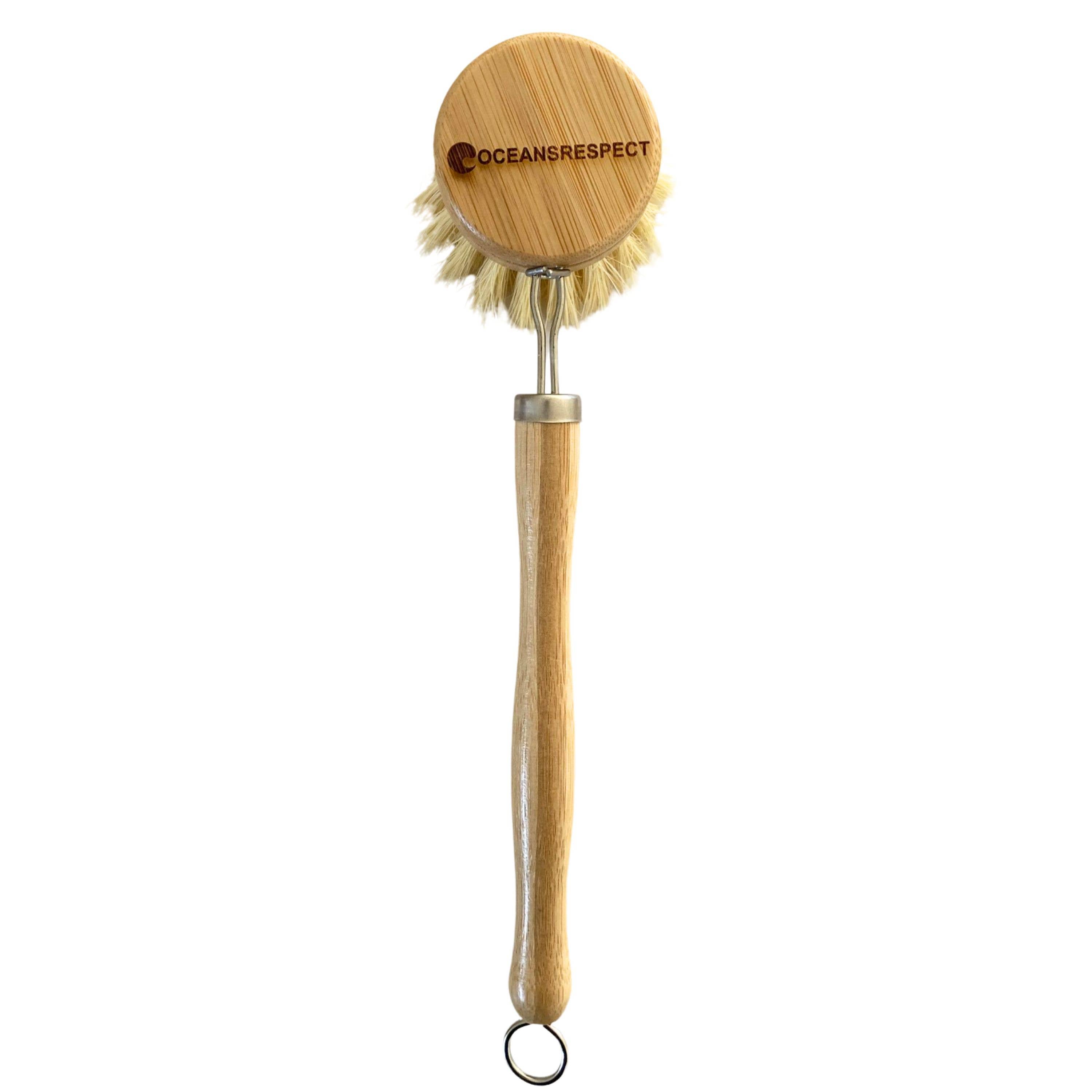 Oceansrespect 🌊🌍🌱 - Wholesale Cleaning Brush - Reusable bamboo dish brush with replaceable head3