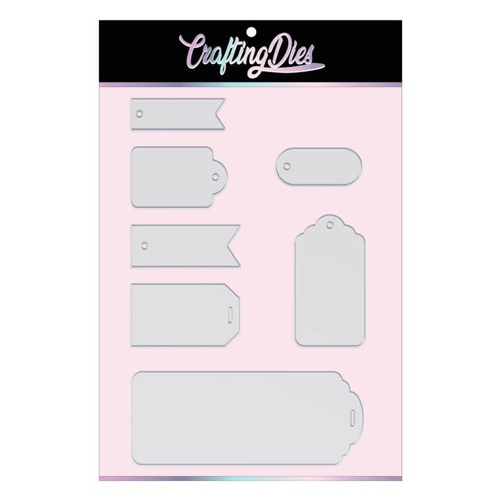 Lesezeichen-Matrizen, 7-teiliges Set für Scrapbooking-Etiketten für den Großhandel von Crafting Dies