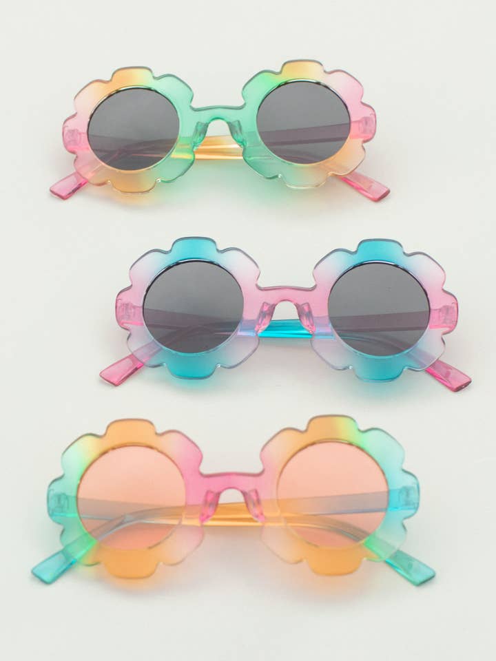 Kids Toddler Flower Sunglasses for wholesale by Space 46 Wholesale