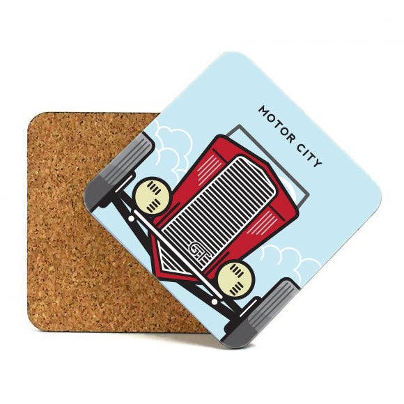 Motor City Coaster for wholesale by Detroit GT