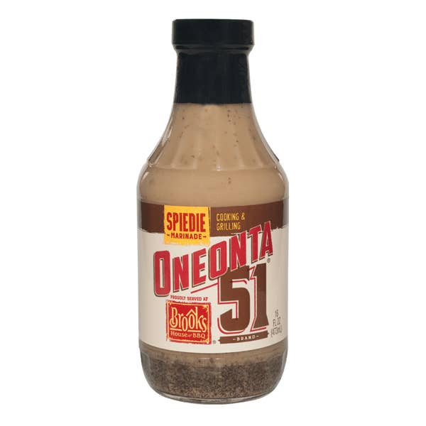 Brooks' Spiedie Marinade for wholesale by Brooks' House of Bar-B-Q