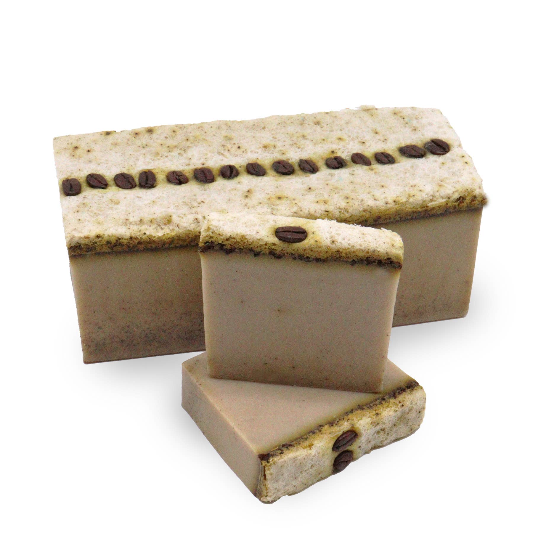 Ancient Wisdom – wholesale Bar Soap – Café Latte Soap Loaf0