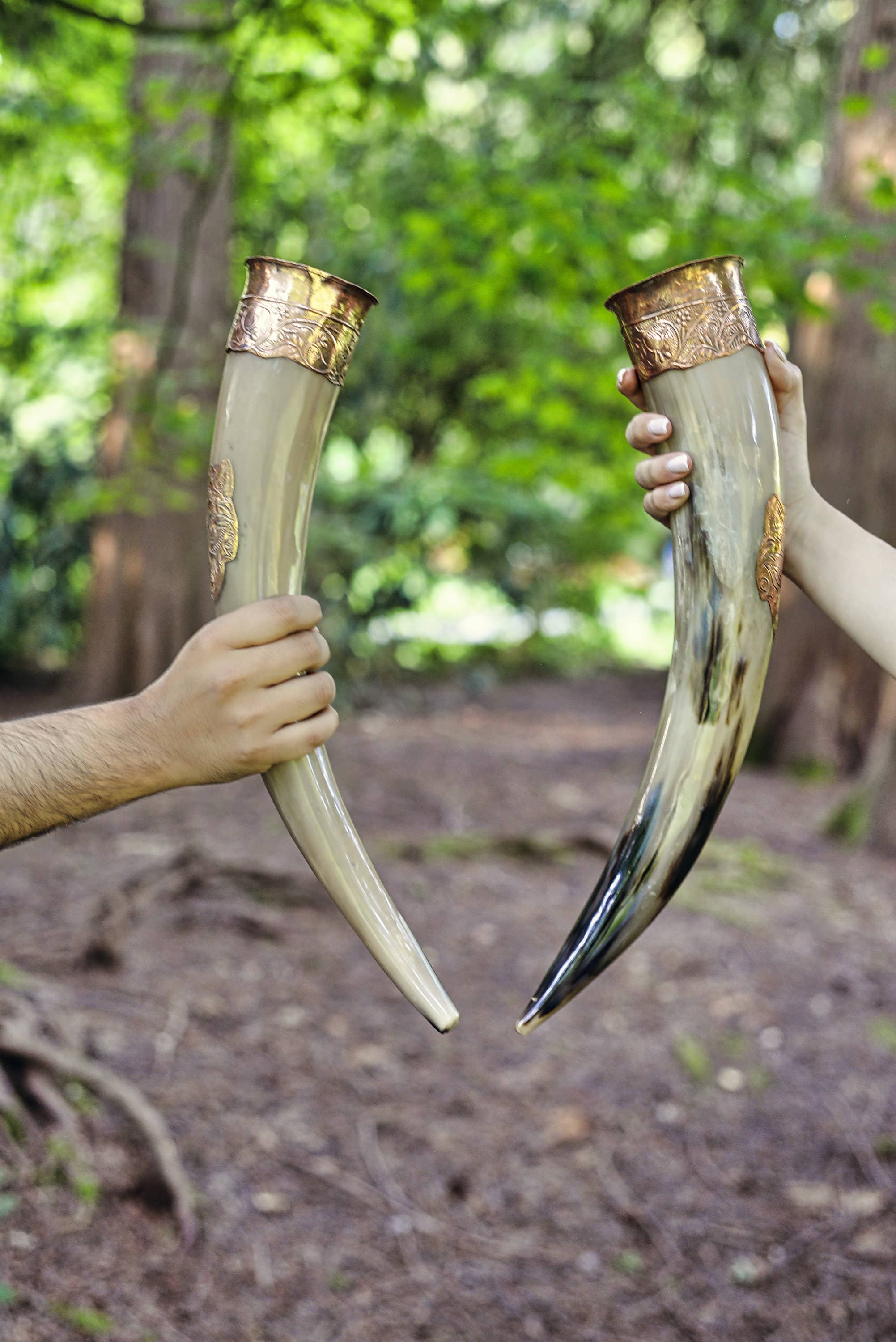 OnlyViking - Wholesale Drinking Glass/Cup - Viking Drinking Horn Authentic Viking Wedding Gift2