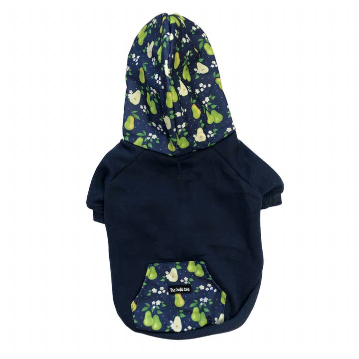 Pearfection Dog Hoodie for wholesale by The Crafty Dog Co