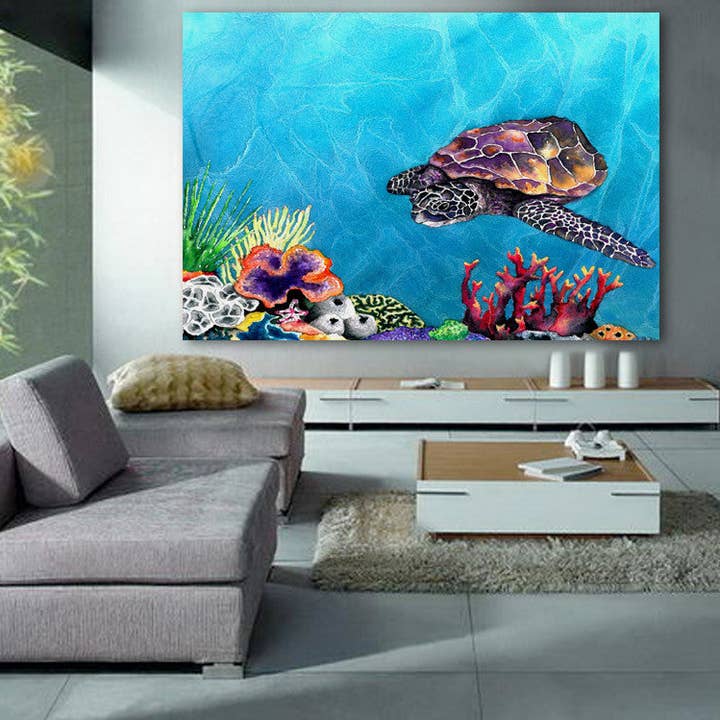 Tartaruga marinha - Art Print por atacado de Brazen Design Studio