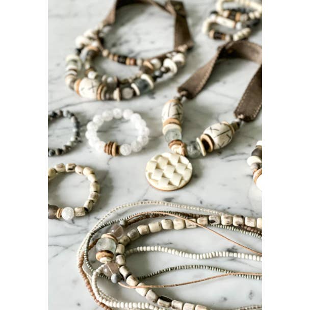 Twine & Twig - Wholesale Jewelry Set - Trio Stack Bracelet Set | Stone