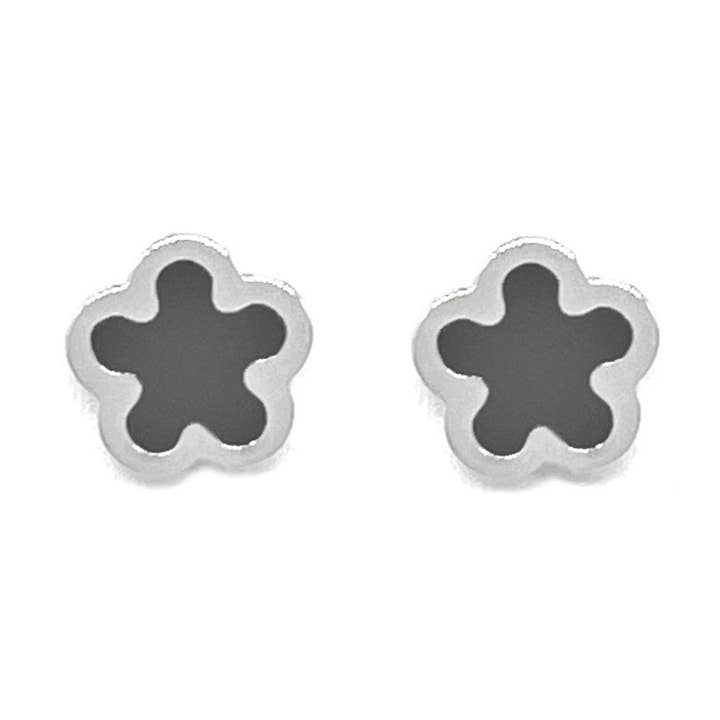 BLUMENSTECKER-OHRRING, ME 8272 für den Großhandel von JOIA ACCESSORIES