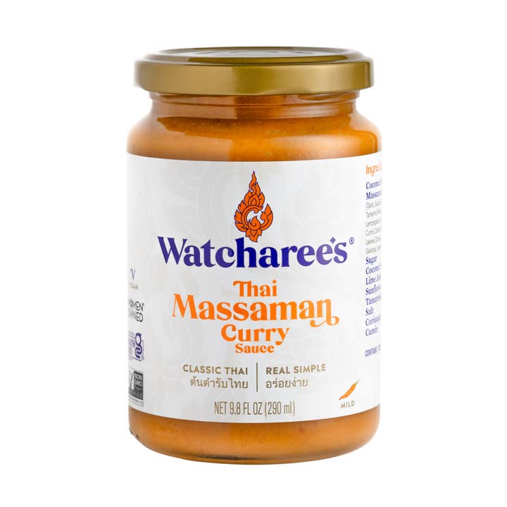 Thai Massaman Curry Sauce for wholesale by Watcharee's