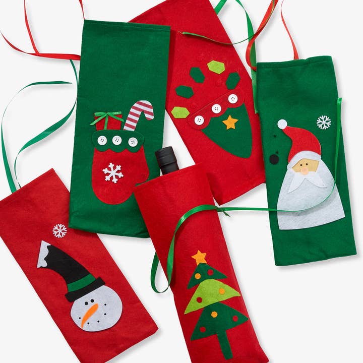 The Twiddlers – wholesale Wine gift bag – 10 Wine Bottle Covers1