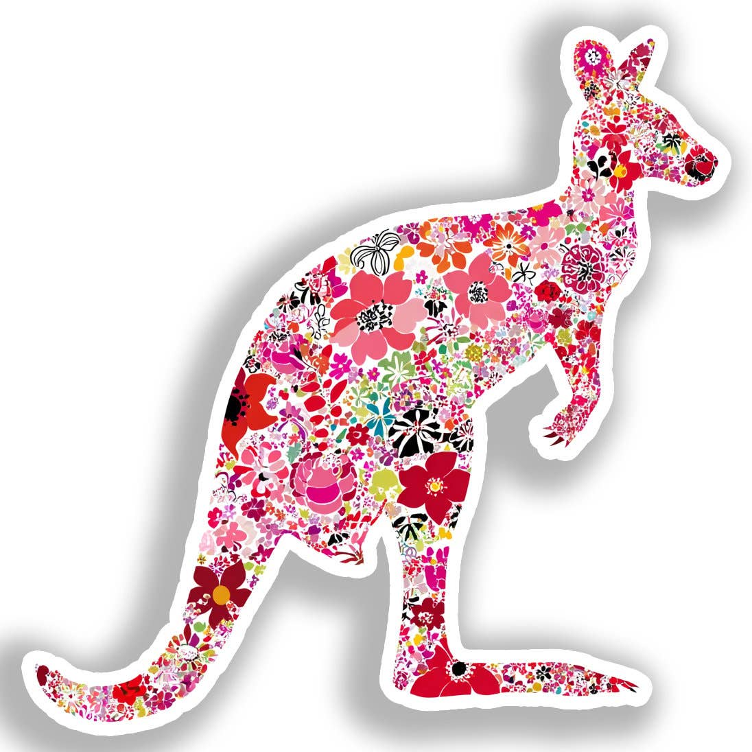 Yoonek Graphics - Wholesale Sticker - Kangaroo Decal Sticker # A0184970