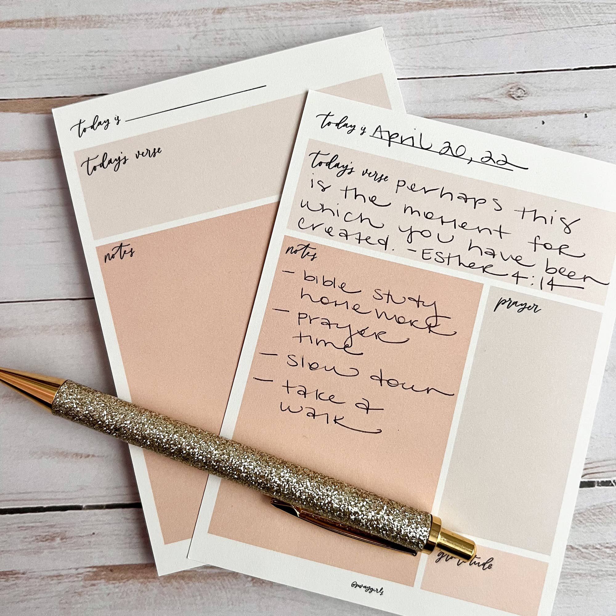 swaygirls - Vendita all'ingrosso Bloc notes - Blocco note per lo studio della Bibbia | Foglio di lavoro sul diario8