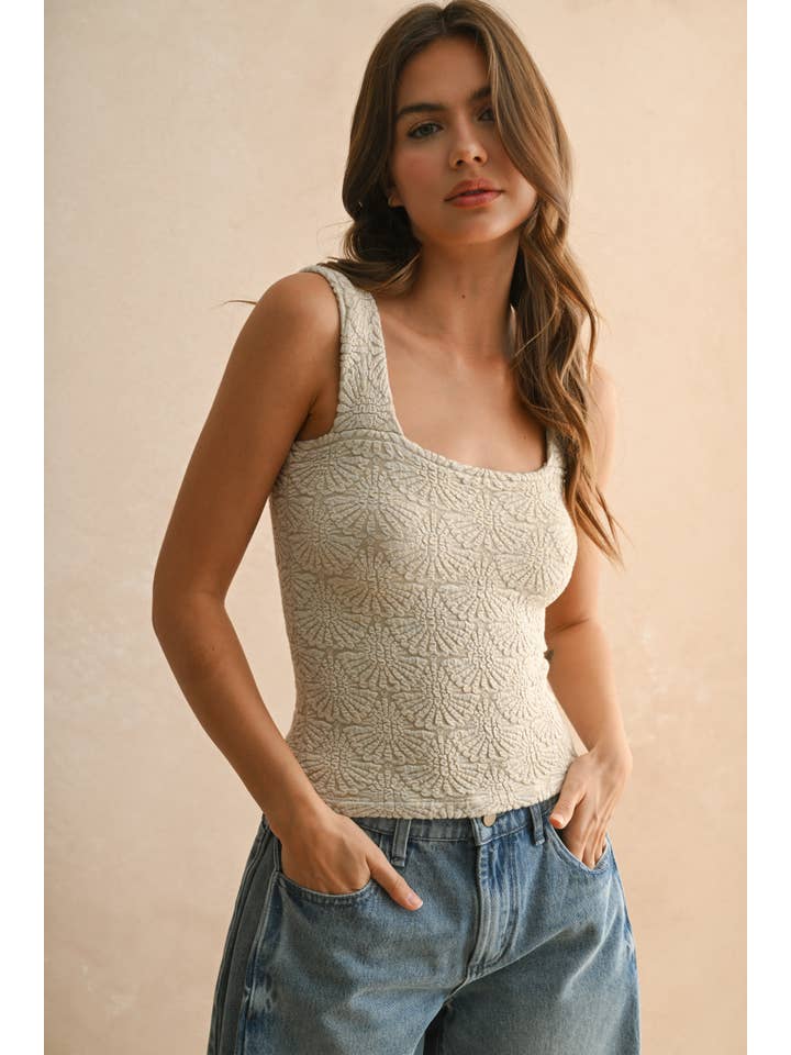 MIOU MUSE - Wholesale Knit Top - Women's - T2846 WASHED LOOK DETAIL TEXTURED KNITTED TOP