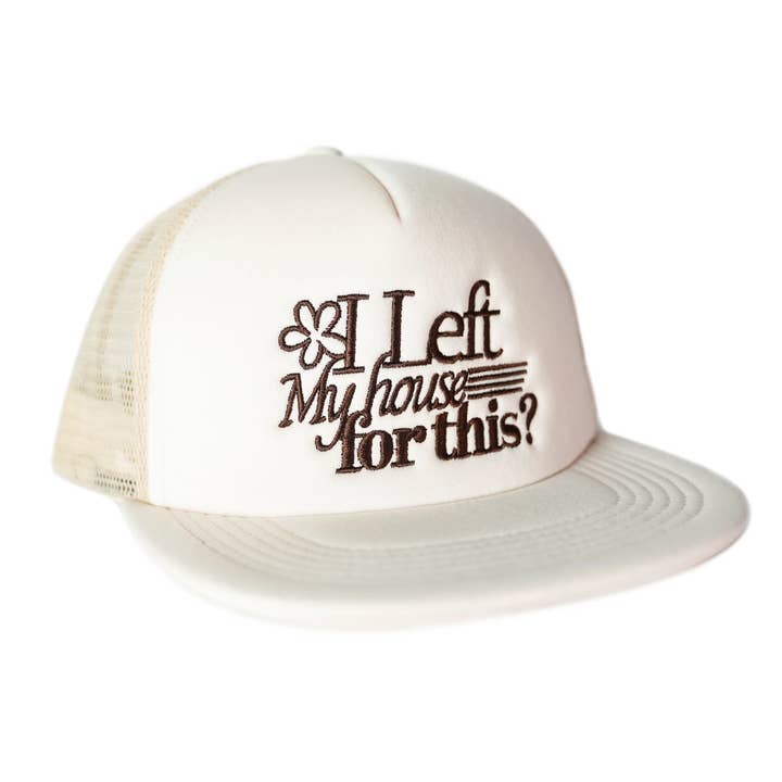 My House Trucker Hat for wholesale by Stoefs Studio
