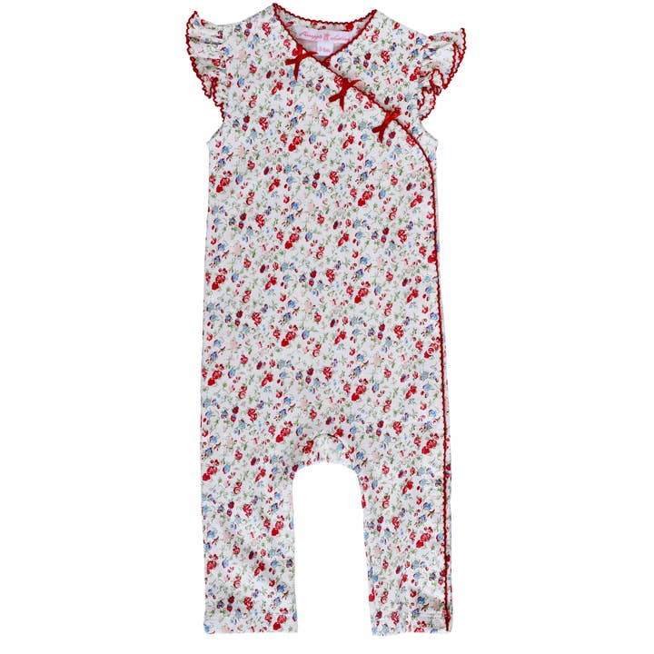 Madison Blomster Romper for engroshandel hos Pineapple Sunshine