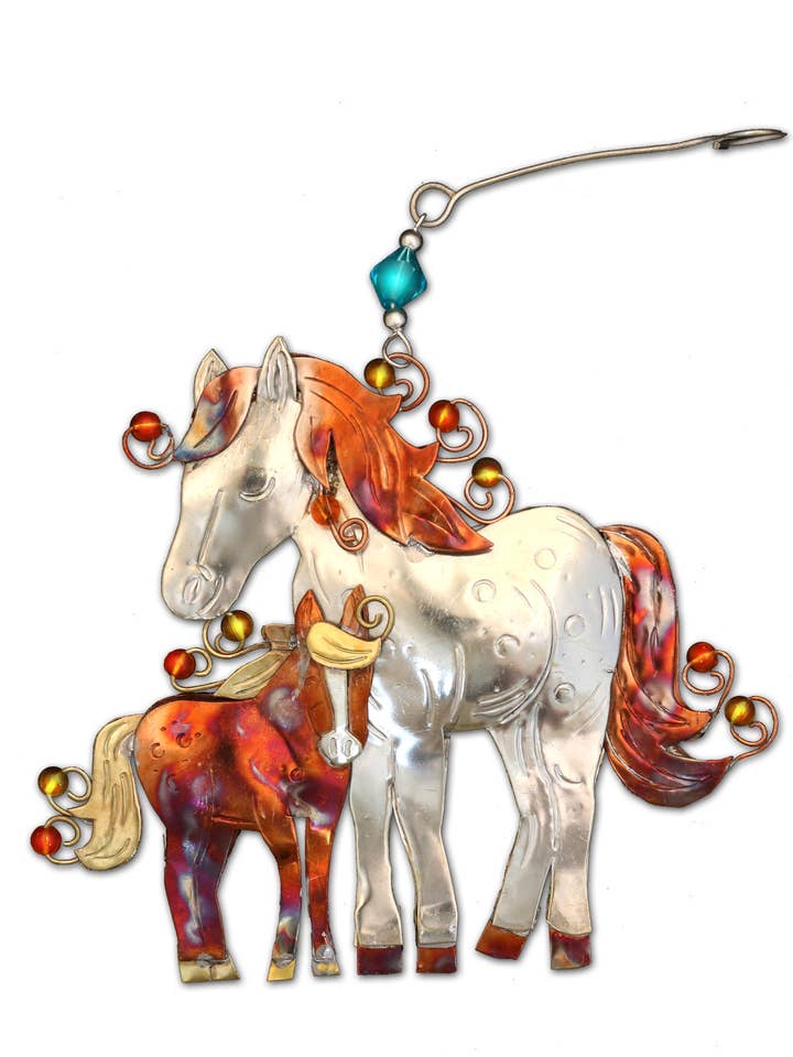 Filly & Colt Ornament for wholesale by Pilgrim Imports