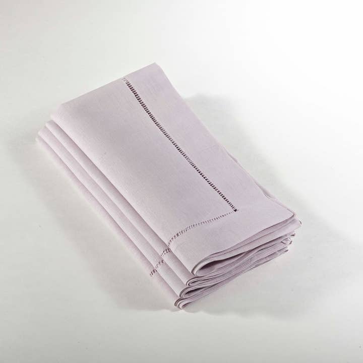 Fennco Styles - Wholesale Dinner & cloth napkin - Classic Hemstitched Linen-Cotton Cloth Napkin9