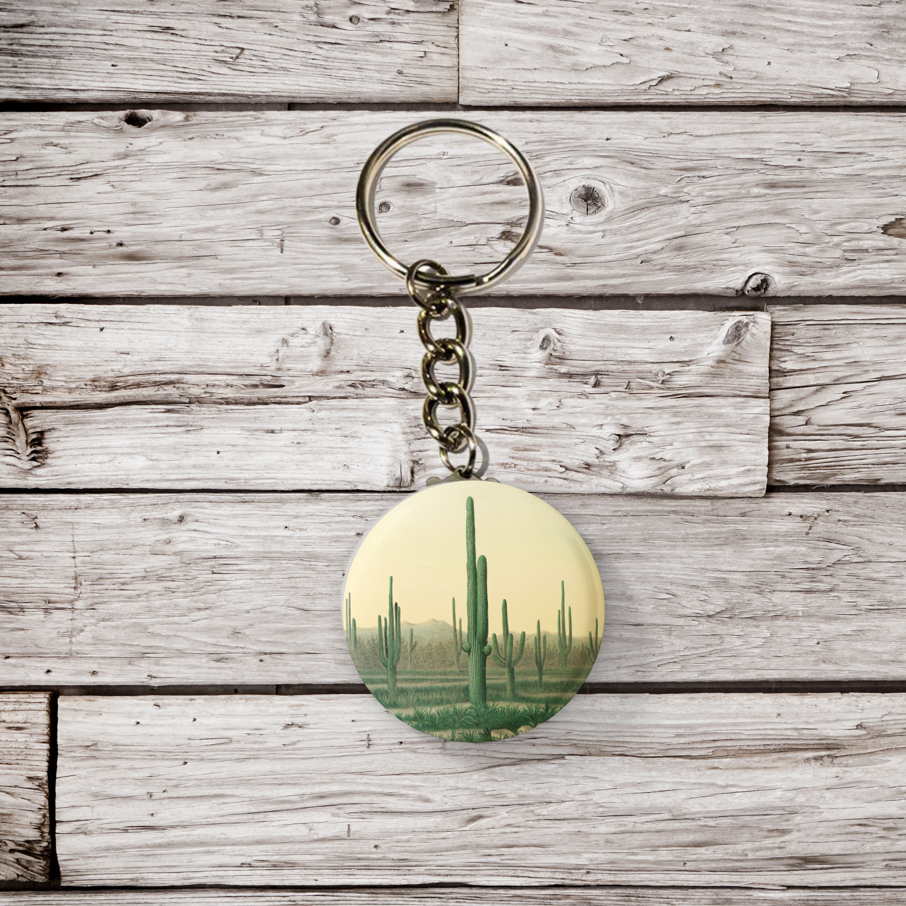 NatureCuts - Wholesale Lapel Pin/Button - Saguaro Cactus Pin Button, Saguaro Keychain, Cactus Magnet2