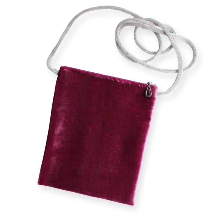 Dana Herbert - Wholesale Crossbody Bag - Women's - Silk Velvet Crossbody Bag8