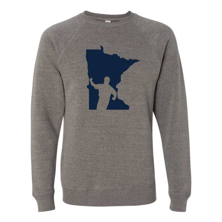 Le sweat-shirt à col rond Kirby North Dakota pour la vente par Wheatheadz