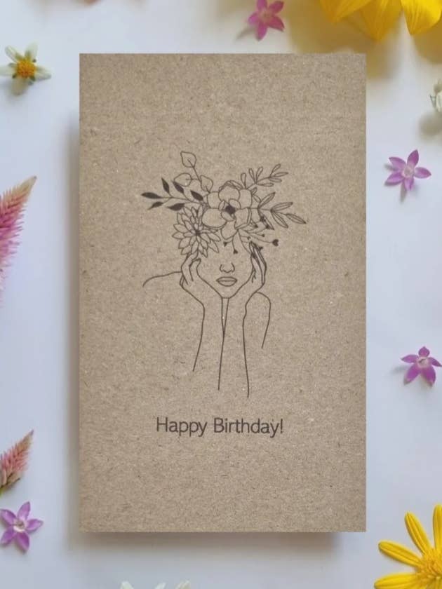 Happy Birthday Flower Girl - Wildflower Seeds for wholesale by Bee Kind Australia
