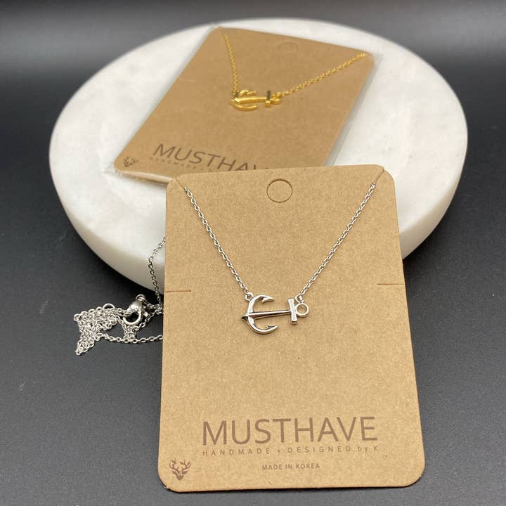 Anchor Necklace for wholesale by musthavemustget