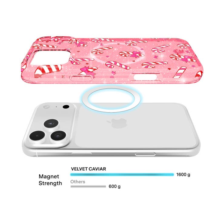 VELVET CAVIAR - Wholesale Phone Case - Women's - iPhone 17 Pro Max MagSafe Case - Pink Peppermint Princess4