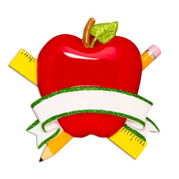 PolarX Ornaments - Wholesale Ornament - Teacher's Aide Personalized Ornament