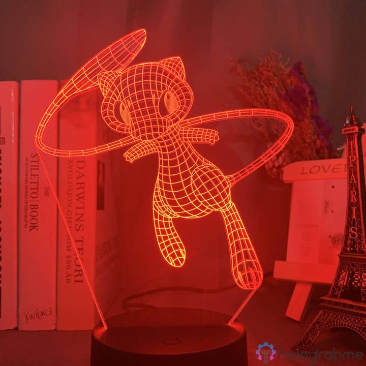 Holograbme - Vente Lampes d'appoint/de bureau - Lampe Pokémon Mew4