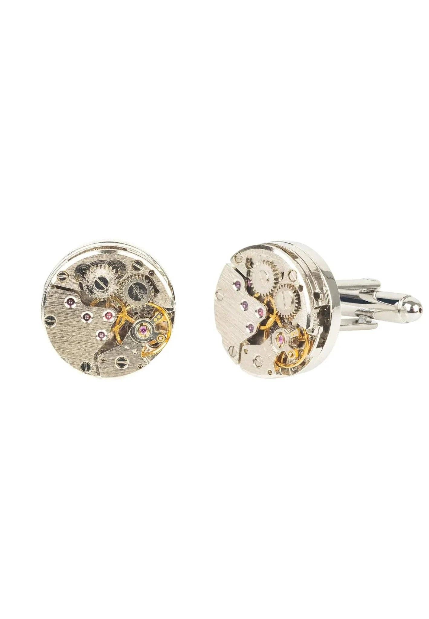 Latelita - Wholesale Cufflinks - Watch Movement Cufflink silver0
