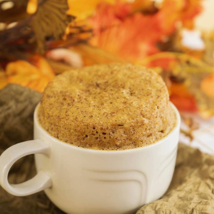 Sweet Logic - Wholesale Cake Mix - Pumpkin Spice Mug Cake Quick Mix - Keto, Low-Carb (Single)