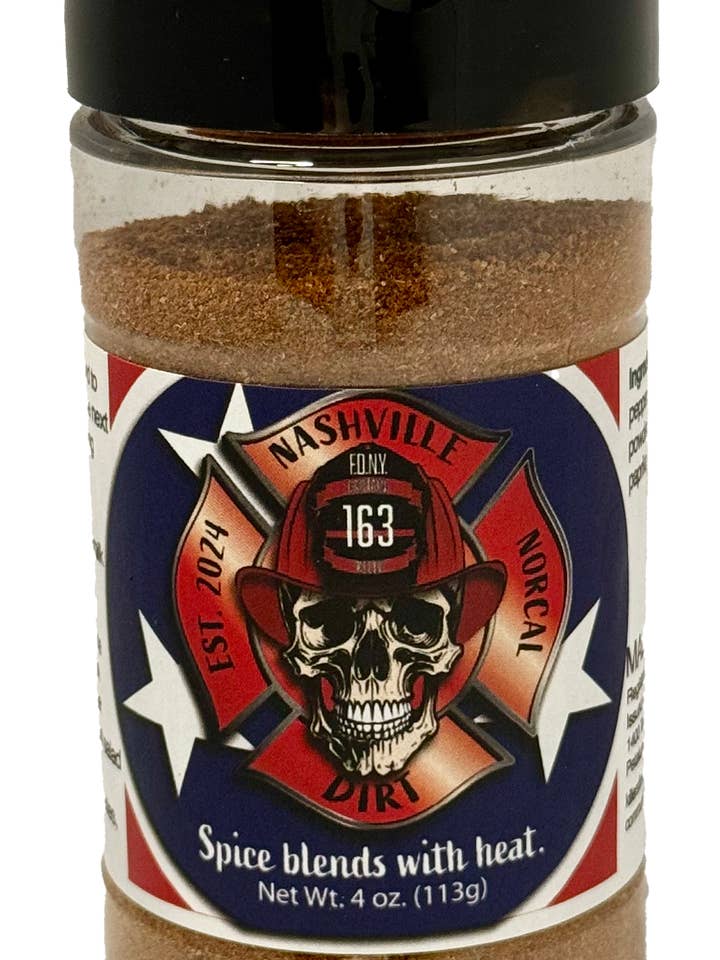 Nashville Dirt - Tennesseanische Gewürzmischung für den Großhandel von Killer's Firehouse Foods