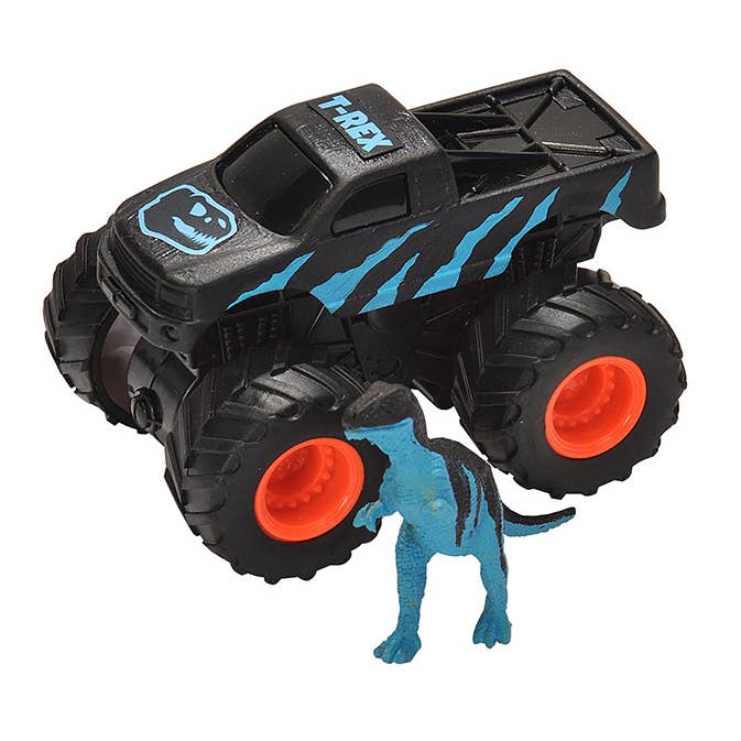 Adventure-Mini Truck T-Rex 4" for wholesale by Wild Republic