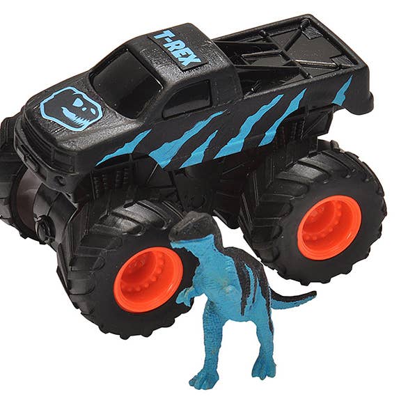 Wild Republic - Wholesale Toy Car/Truck - Kids - Adventure-Mini Truck T-Rex 4"
