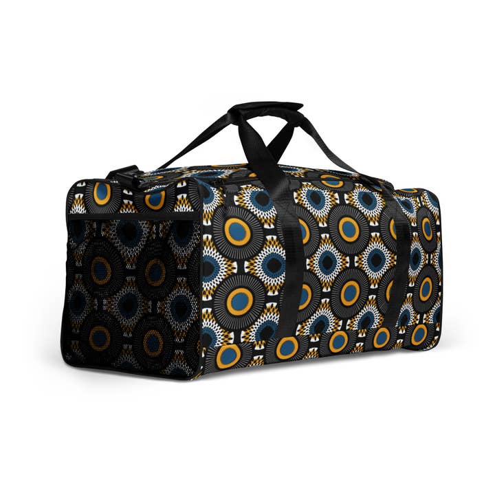 Brown Aspiration - Wholesale Weekender Bag - Women's - Ankara Wax Duffle bag2