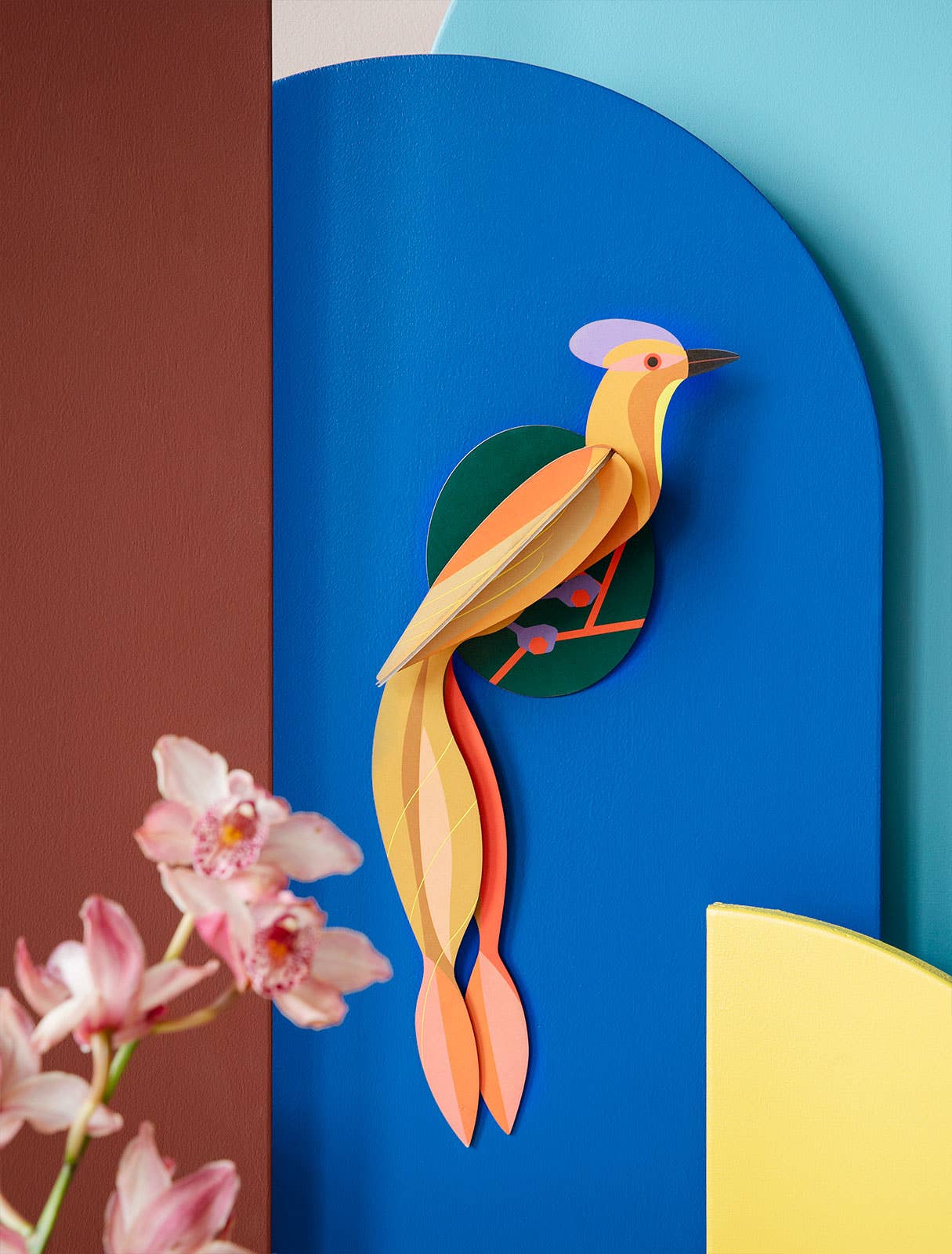 Studio Roof - Wholesale Wall Accent - 3D Wall Art - Paradise Bird - Olango1