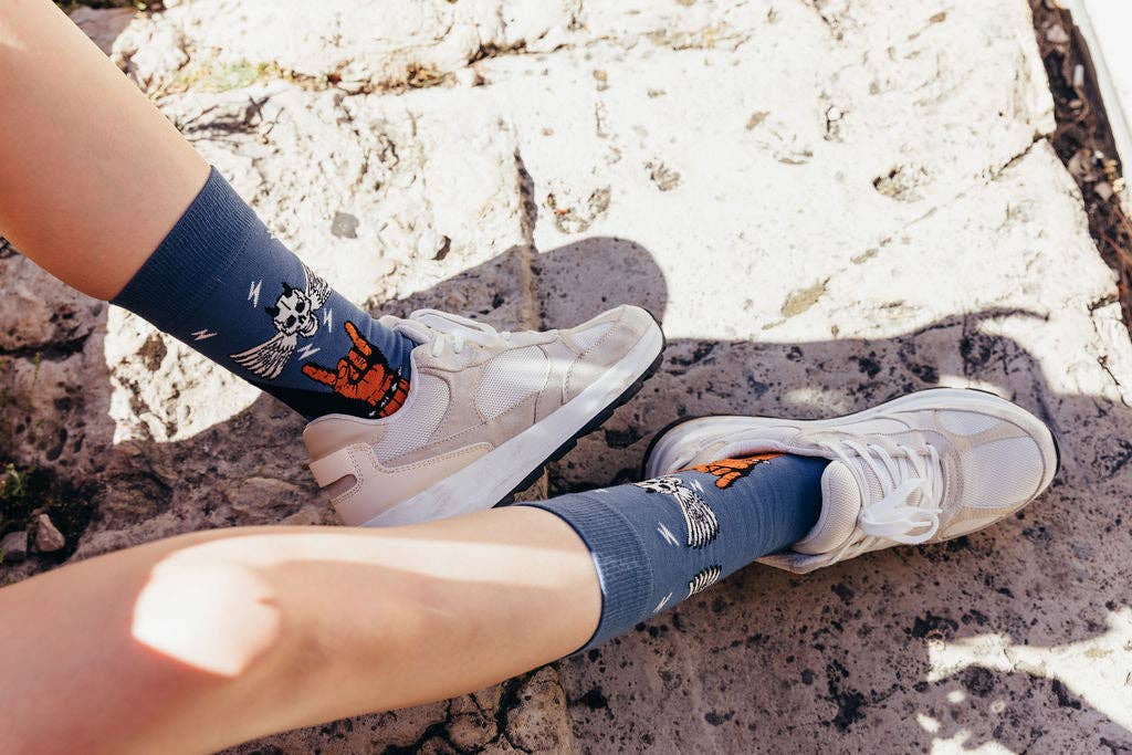 Sock Affairs - Wholesale Socks - Unisex - Flying Skull Socks4