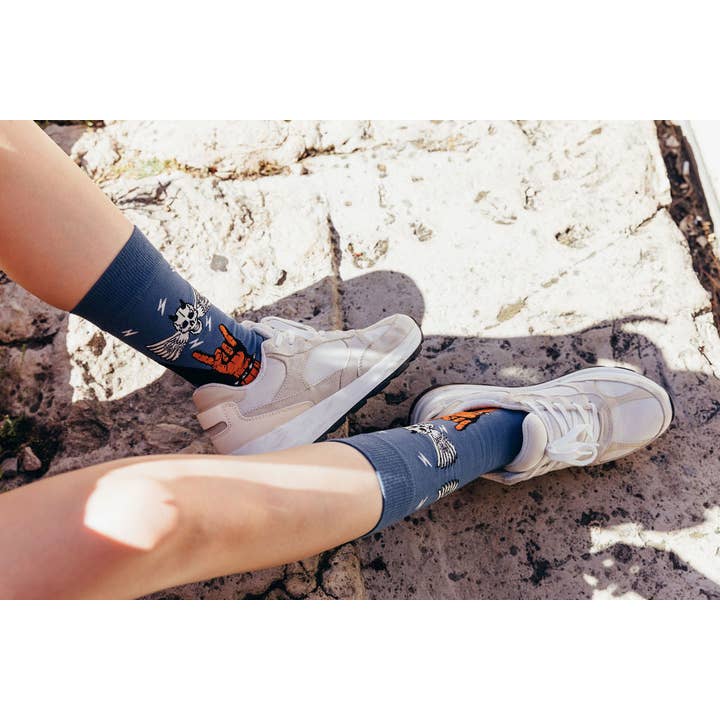 Sock Affairs - Wholesale Socks - Unisex - Flying Skull Socks4