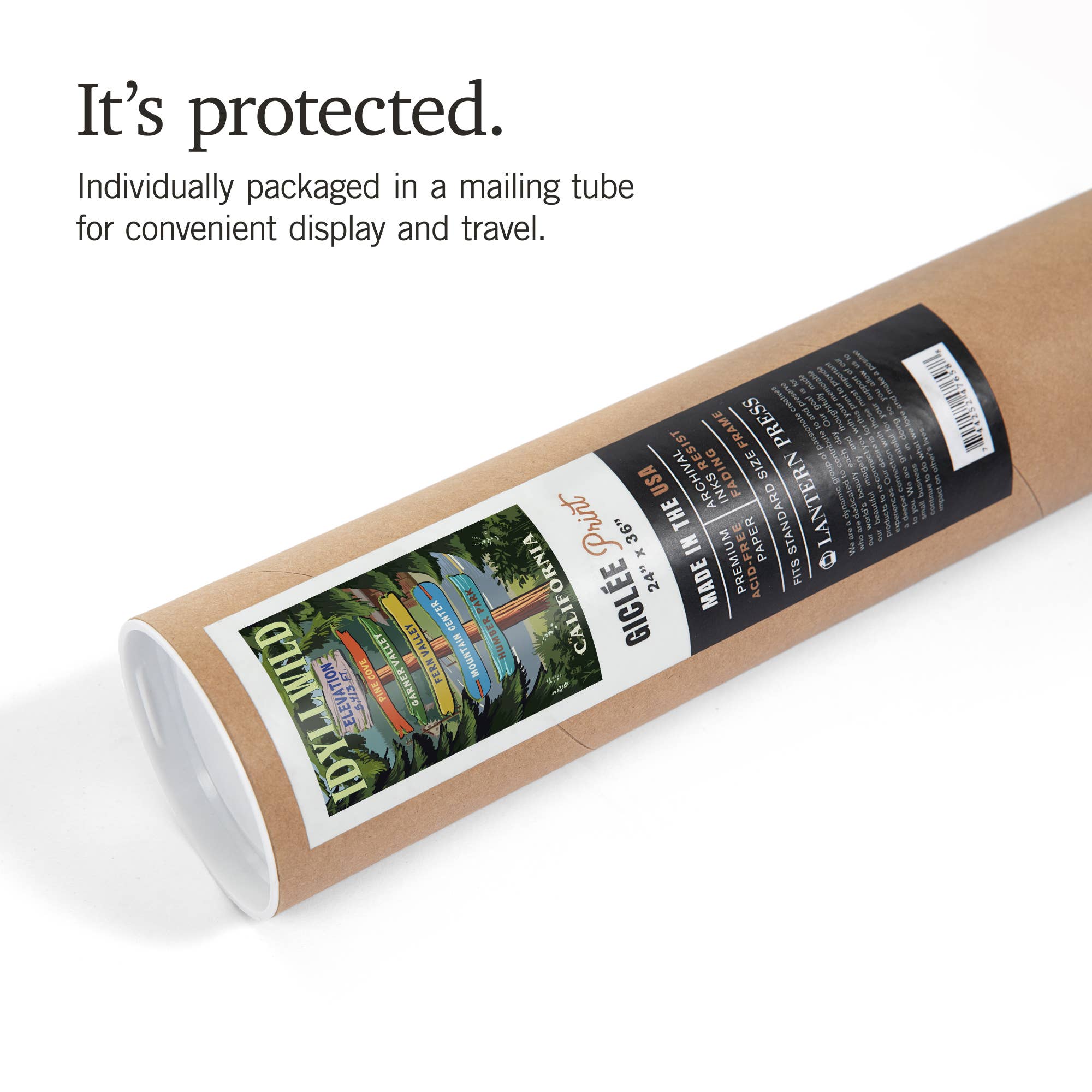 Lantern Press - Wholesale Art Print - GICLEE PRINT Idyllwild, California, Destinations10