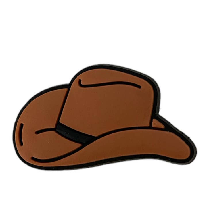 Cowboy Hat Croc Charm for wholesale by Rogue Society Apparel®️