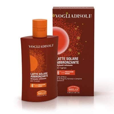 Vogliadisole Suntan Milk SPF 6 with Tyrosine for wholesale by Profiling Beauty